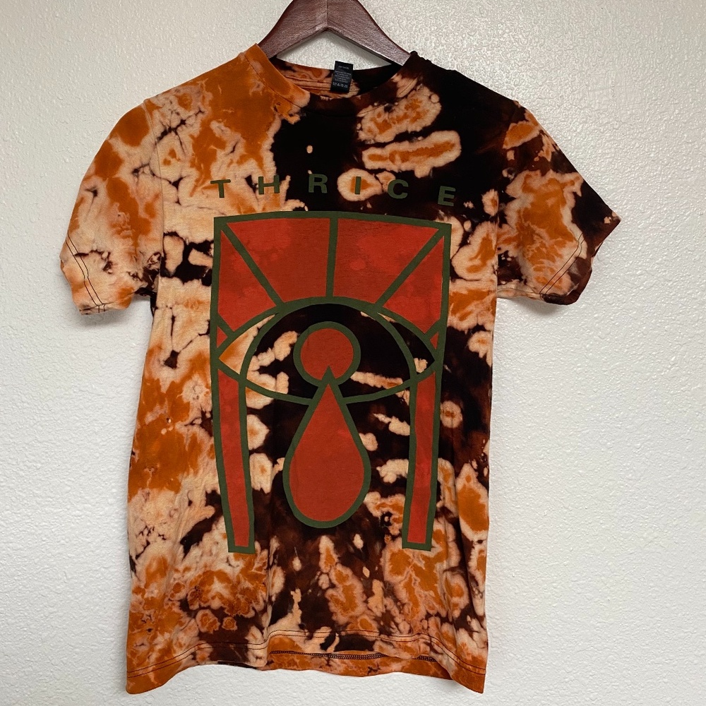 Thrice, T Shirt, Acid Wash Up Cycle